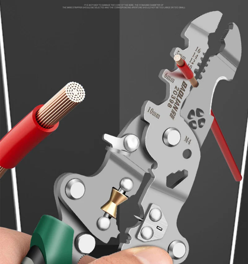 Nouvelle Pince à Dénuder Multifonction Pliable – Précision et Praticité à Portée de Main