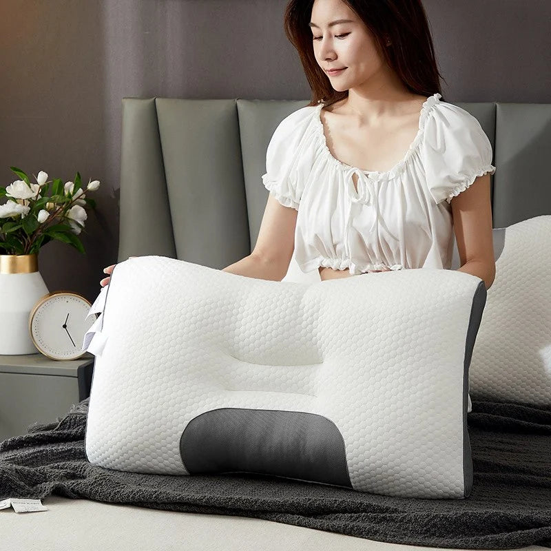 Oreiller Ergonomique – Soutien Cervical pour un Sommeil Réparateur