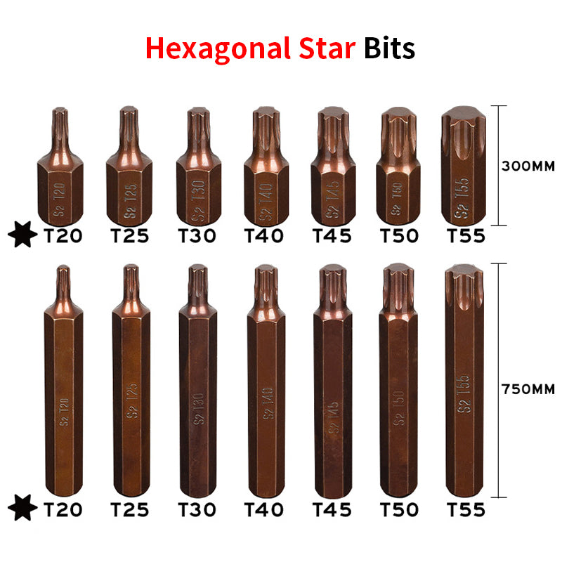 Coffret d'Outils 40 Pièces Embouts Torx – Précision et Polyvalence