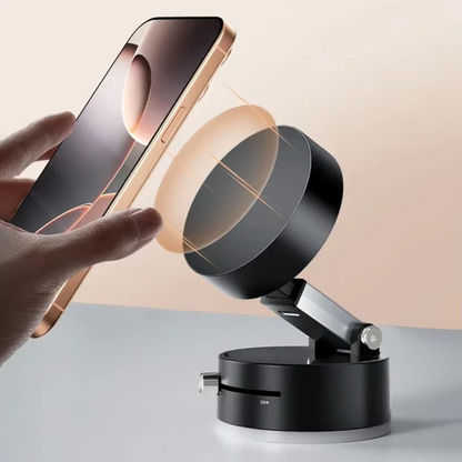 Support Téléphone Magnétique avec Ventouse – Fixation Puissante et Réglable