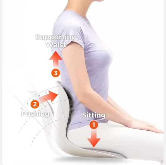 Chaise Correctrice de Posture avec Support Lombaire Ergonomique